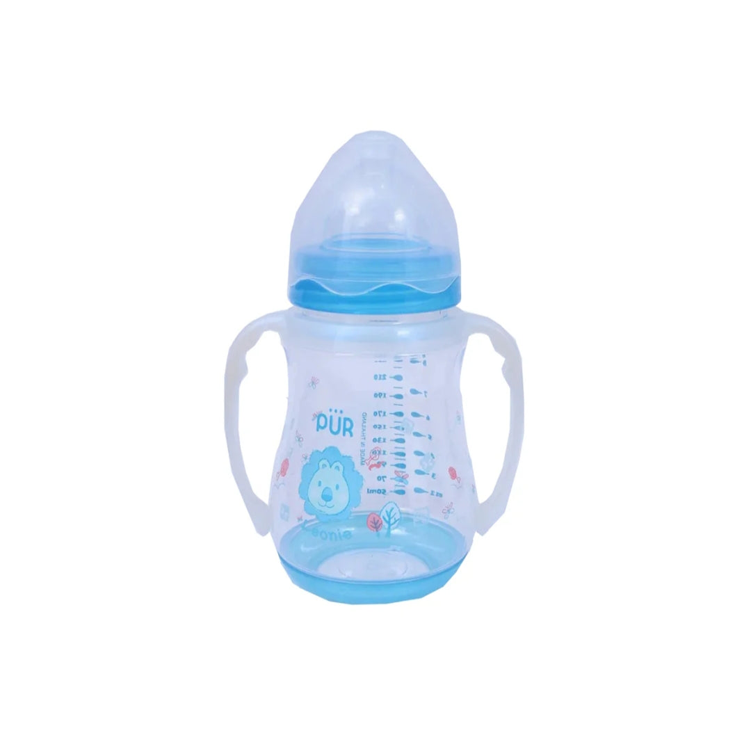 Pur Wide Neck Bottle With Handle, Medium Flow, 250ml -(1113)