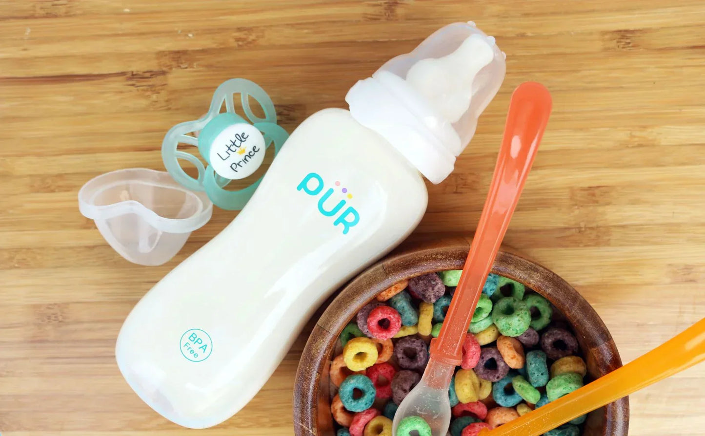 Pur Comfort Slim Neck Feeding Bottle 8oz./250ml. – (1603)