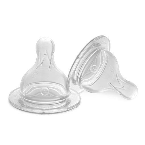 Pur Silicone W/N Nipple (2pc-L) (Fast Flow) – (3257)